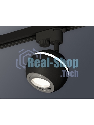 Светильник Ambrella light XT1102022 SBK/PSL черный песок/серебро полированное MR16 GU5.3 LED 3W 4200K (A2521, C1102, N7003)