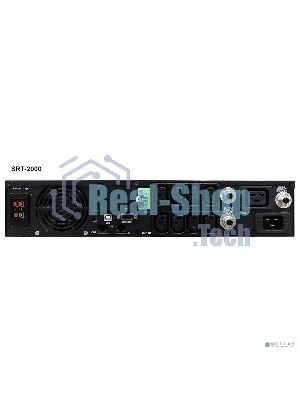 Источник бесперебойного питания Powercom Smart King RT SRT-2000A LCD 1800Вт 2000ВА черный