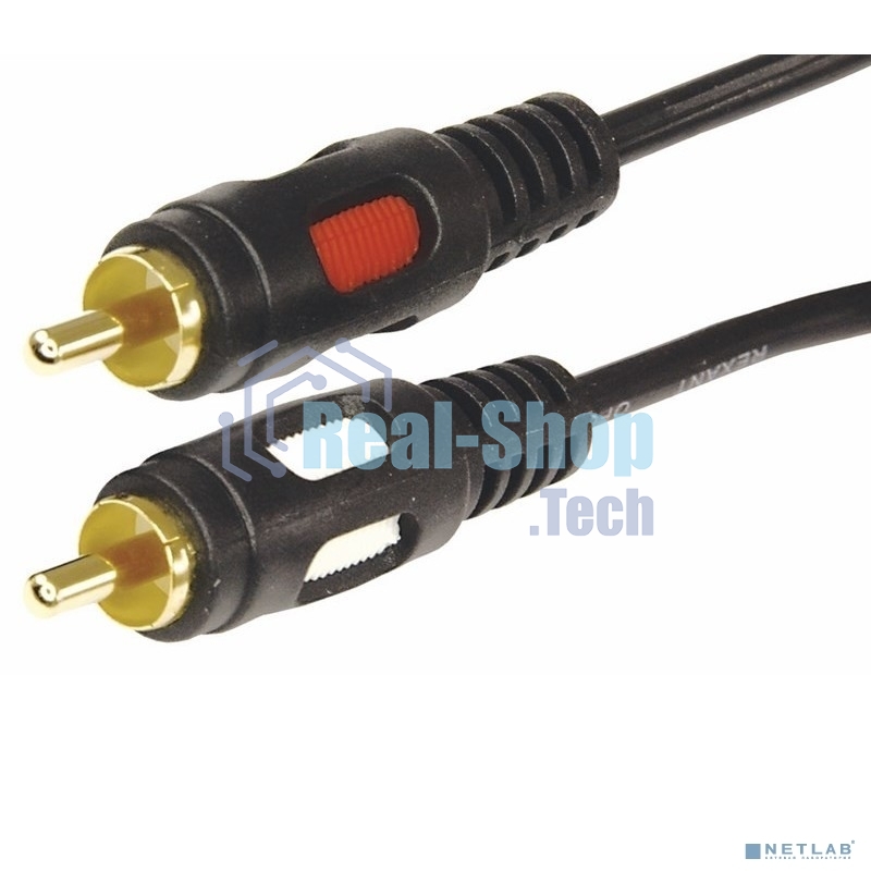 Шнур Rexant (17-0148) 2RCA Plug - 2RCA Plug 10М (GOLD)