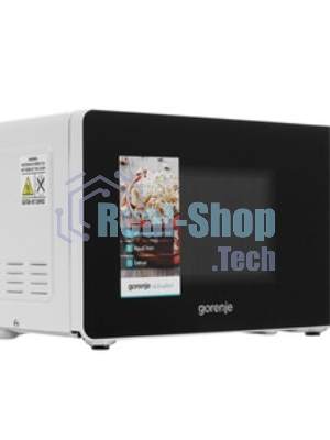 Микроволновая печь Gorenje MO20E2W белый, 20 л, 800 Вт, переключатели - поворотный механизм