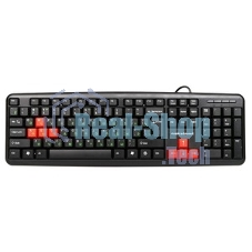 Клавиатура проводная NAKATOMI KN-02U USB черный