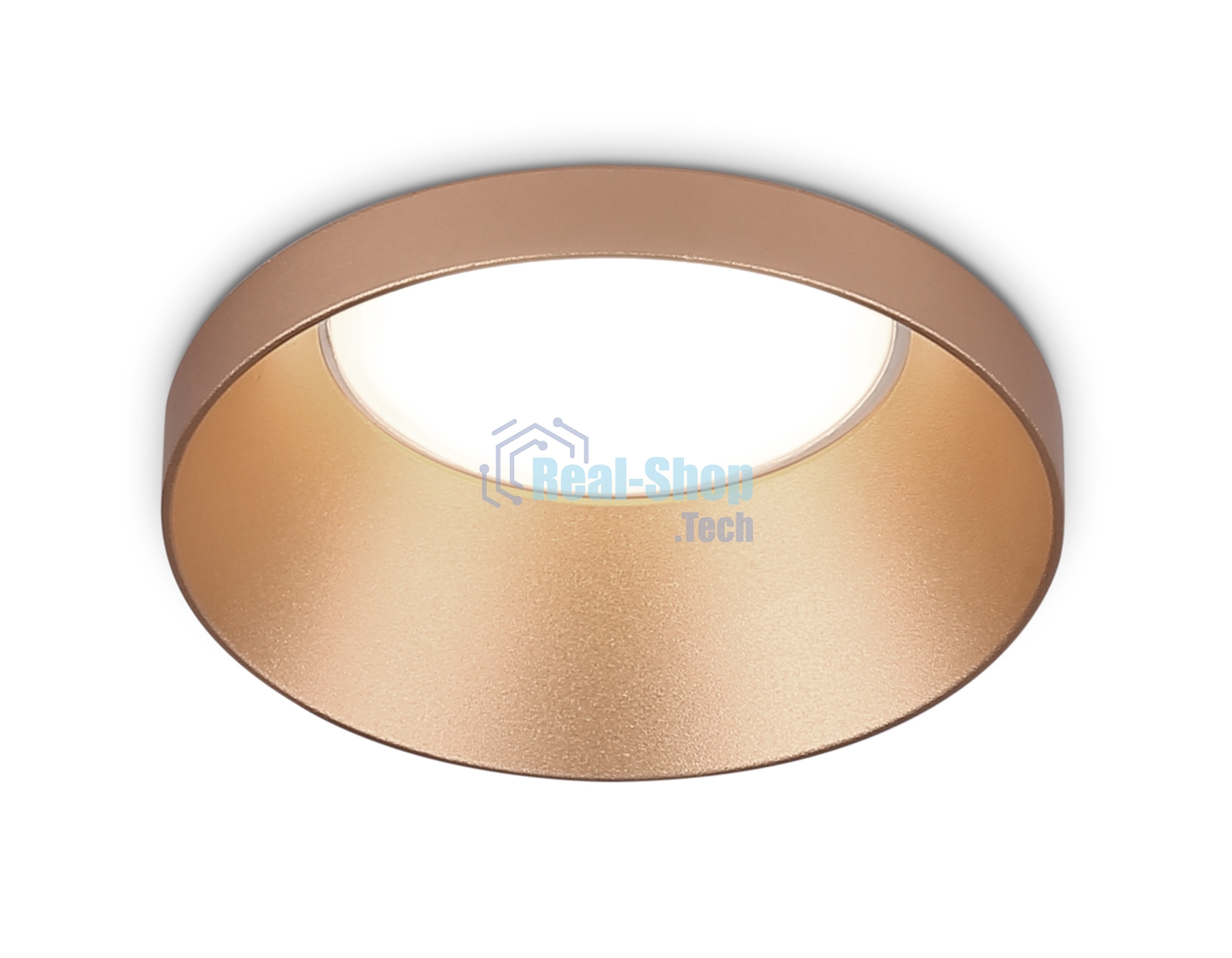 Встраиваемый точечный светильник Ambrella light TN102803 GD золото GU5.3 D71*34