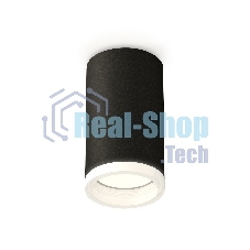 Светильник Ambrella Light XS6323040 SBK/FR черный песок/белый матовый MR16 GU5.3 (C6323, N6245)