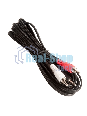 Кабель аудио Gembird/Cablexpert Jack3.5/2xRCA, 2.5м