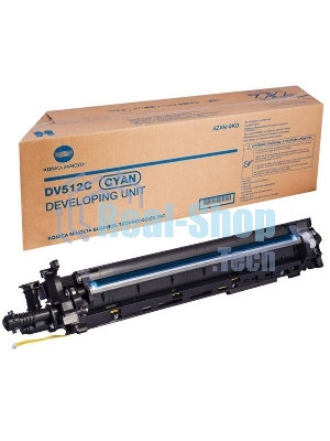Блок проявки Konica-Minolta bizhub C224/284/364/454/554 синий DV-512C