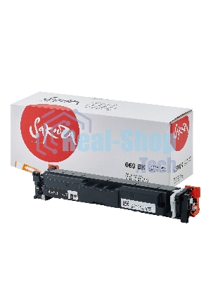 Картридж лазерный Sakura 069BK ECO (5094C002) для Canon I-Sensys LBP673Cdw/MF750C/MF725, черный, 2100к. ECO (чип без счетчика копий)