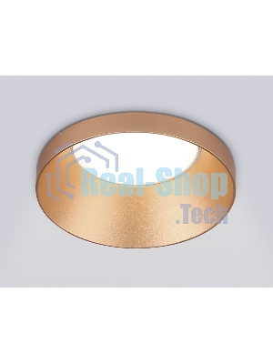 Встраиваемый точечный светильник Ambrella light TN102803 GD золото GU5.3 D71*34