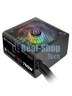 Блок питания Thermaltake Smart RGb (PS-SPR-0700NHSAWE-1), 700Вт, 80 PLUS, 120мм, черный