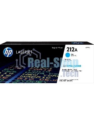 Картридж лазерный Cartridge HP 212A для CLJ Enterprise M554/M555/M578, голубой (4 500 стр.)