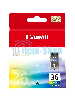 Картридж струйный CLI-36Color (1511B001) для Canon Mini Pixma 260, Цветной, 250 стр.