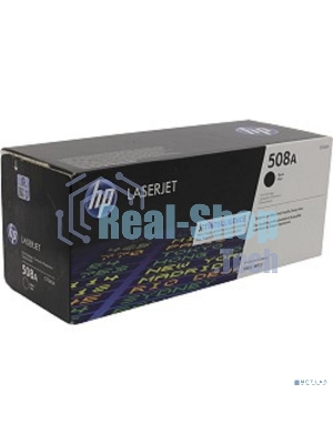 Тонер Картридж HP 508A CF360A черный для HP CLJ M552/M553 (6000 стр.)