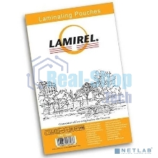 Пленка для ламинирования Fellowes 125мкм (100шт) глянцевая54x86мм Lamirel (LA-78665)