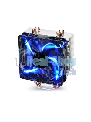 Кулер Deepcool GAMMAXX 400 BLUE BASIC серебристый 120мм алюминий+медь 1500rpm 30db 4-pin 130W 154мм