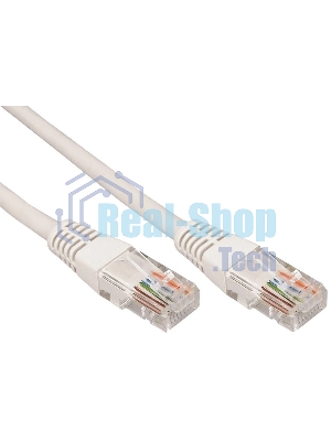 Пaтч-корд Rexant U/UTP, cat.5e, RJ45-RJ45, неэкранированный, PVC серый, 20м