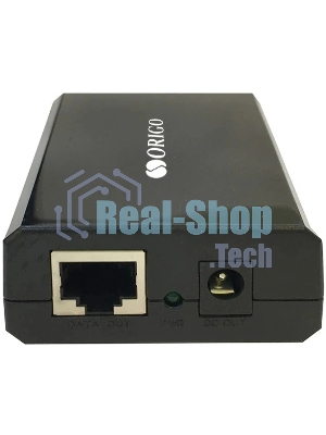 PoE-сплиттер ORIGO OPE301GS/A1A 802.3af/at, 1x1000Base-T PoE In, 1x1000Base-T, выход: 5/9/12В DC