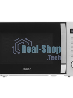 Микроволновая печь Haier HMB-DG208SA серебристый, 20 л, 800 Вт, переключатели - кнопки, поворотный механизм