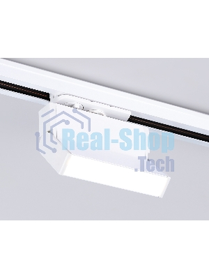 Трековый однофазный светодиодный светильник Ambrella light GL6801 WH белый LED 6W 4200K 115*22*87