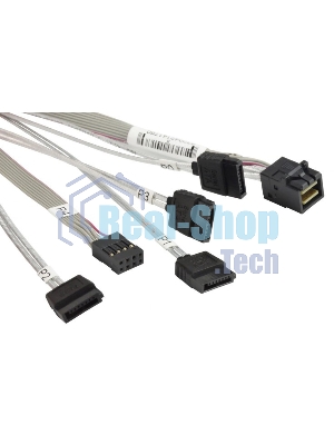 Кабель SuperMicro CBL-SAST-0556 HDmSAS-4xSATA 90/90/75/75cm