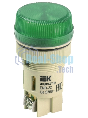 Арматура светосигнальная ENR-22 зел. IEK BLS40-ENR-K06