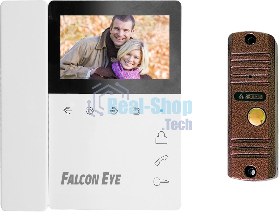 Видеодомофон Falcon Eye Lira + AVC-305 (PAL) Медь ассорти