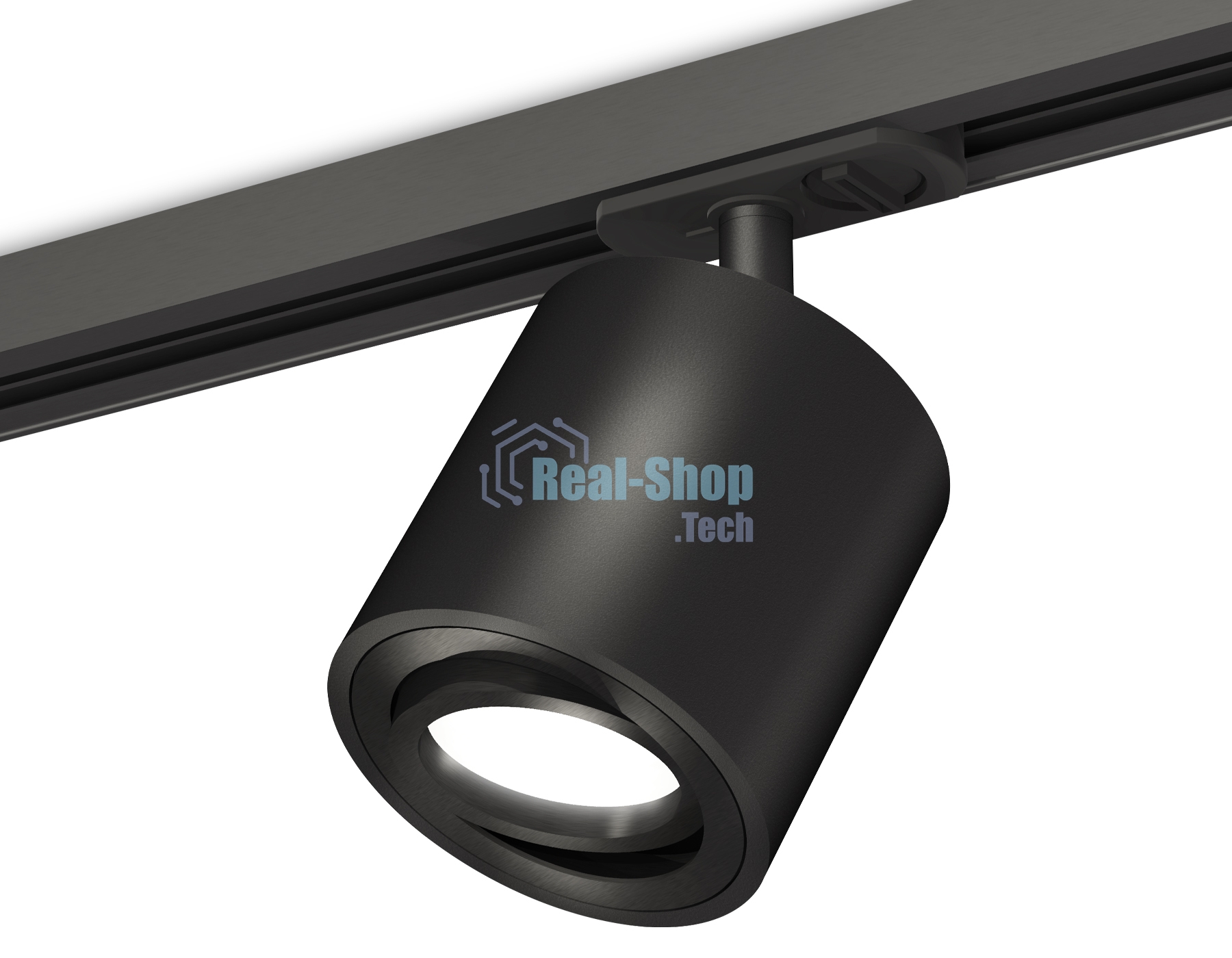 Светильник Ambrella light XT7532020 SBK/PBK черный песок/черный полированный MR16 GU5.3 (A2537, C7532, N7002)