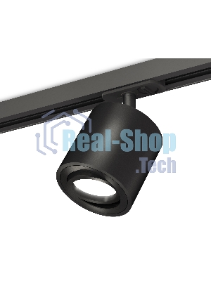 Светильник Ambrella light XT7532020 SBK/PBK черный песок/черный полированный MR16 GU5.3 (A2537, C7532, N7002)
