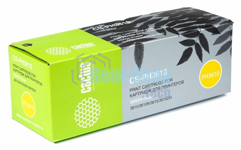 Картридж лазерный Cactus CS-PH3610 (106R02721) черный (5900 стр.) для Xerox Phaser 3610/3610N/3615/3615DN