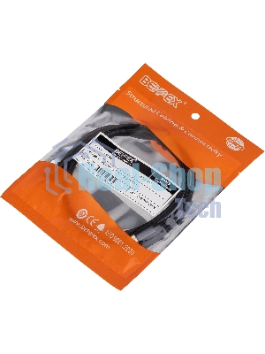 Кабель USB (m)-USB Type-C (m) 1м черный