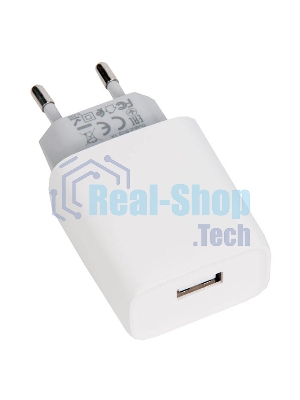Сетевое зарядное устройство 1 USB/HOCO HC-12899 C72A/Выход: 10.5W/белый