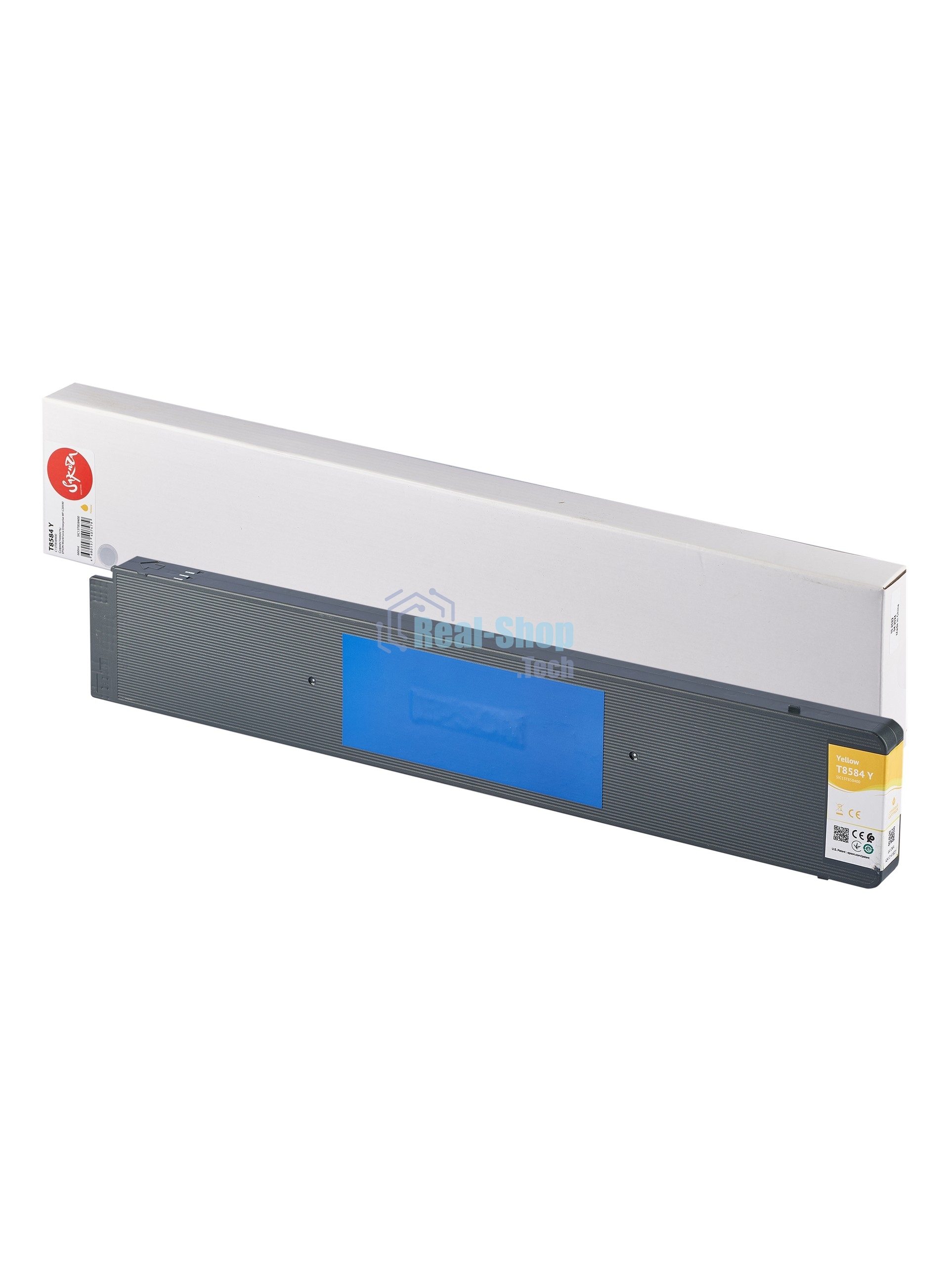 Картридж струйный Sakura C13T858400 (T8584 Y) для Epson, желтый, 660 мл., 50000 к.