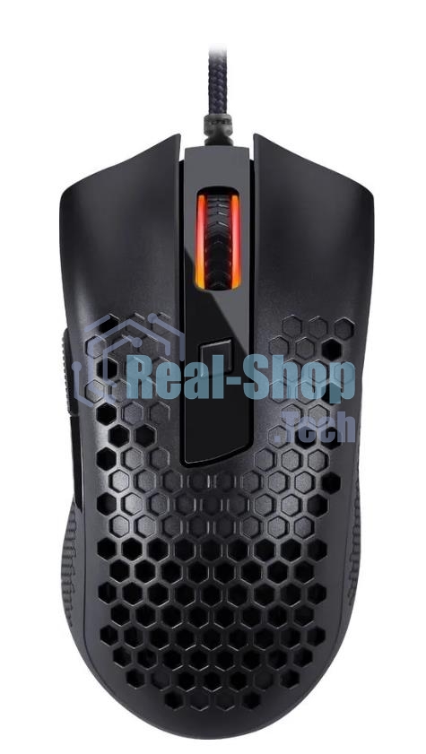 Мышь проводная Redragon Storm Basic черный, 6200 dpi, USB Type-A, кнопки - 6