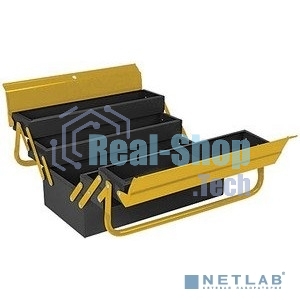 Ящик для инструмента FIT IT металлический с 4-мя раздвижными отделениями 530х200х200 мм 65680