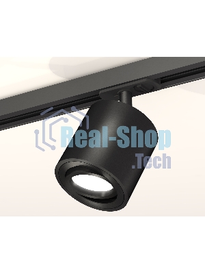 Светильник Ambrella light XT7532020 SBK/PBK черный песок/черный полированный MR16 GU5.3 (A2537, C7532, N7002)