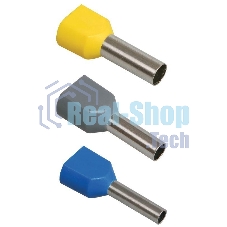 Наконечник-гильза изол. НГИ2 0.75-10 бел. (уп. 100 шт) IEK UTE10-D2-1-100