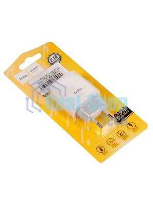Сетевое зарядное устройство 1 USB/HOCO HC-12899 C72A/Выход: 10.5W/белый