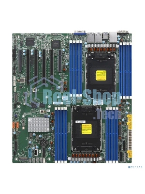 Материнская плата Supermicro MBD-X13DEI-B 2xLGA-4677, Intel Xeon SP gen 4, Intel C741, 16x DDR5 4800/4400/4000 MHz. 2x1Gbe Base-T BCM5720+1xMgmt LAN, 10xSATA3, 2xSATA-DOM, 6xUSB3, 4xPCI-Ex16+2xPCI-E x8+3xMCIO x8, 2xM.