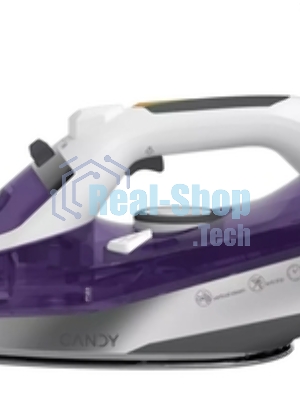 Утюг Candy CI-105 белый/фиолетовый, 2700 Вт, 55 г/мин, 240 г/мин