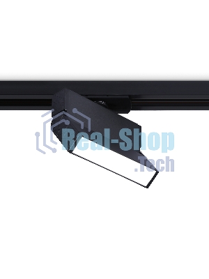 Трековый однофазный светодиодный светильник Ambrella light GL6803 BK черный LED 6W 4200K 115*22*87