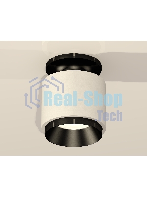 Светильник Ambrella Light XS7510060 SWH/PBK белый песок/черный полированный MR16 GU5.3 (N7926, C7510, N7031)