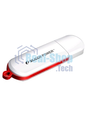 Флешка USB Silicon Power R/W 64Gb LuxMini 320 SP064GbUF2320V1W USB 2.0 белый