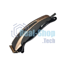 Машинка для стрижки Centek CT-2110 (черный/золотой) титановые ножи, прорезиненный корпус