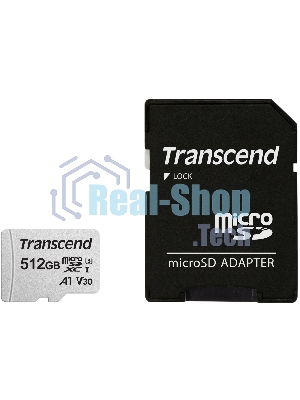 Флеш карта 512Gb microSD w/adapter UHS-I U3 A1