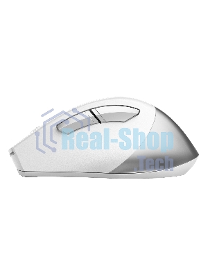 Мышь беспроводная A4Tech Fstyler FG35 серебристый/белый, 2000 dpi, радиоканал, USB, кнопки - 6