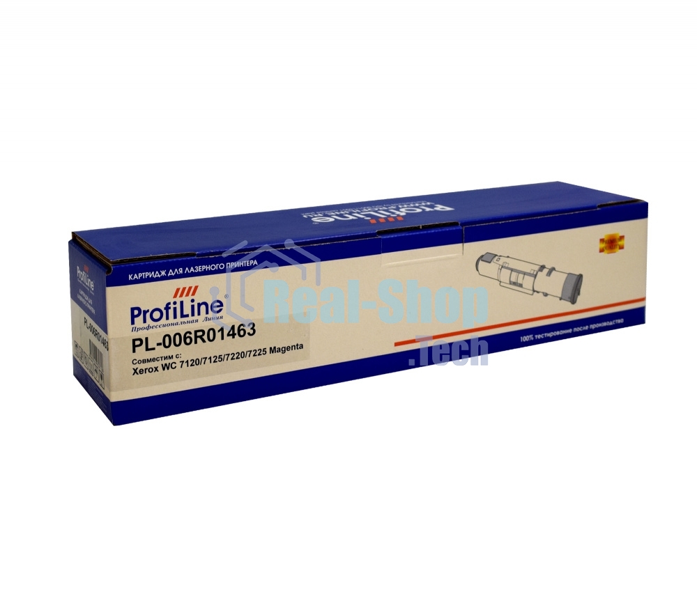 Картридж лазерный Тонер-туба ProfiLine PL-006R01463 для принтеров Xerox WorkCentre 7120/7120S/7120T/7125/7125S/7125T/7220/7225 15000 копий Magenta
