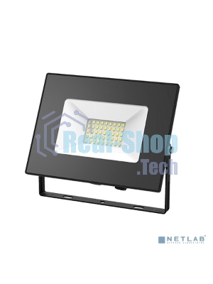 Прожектор светодиодный GAUSS 613527170 LED 70W 4450lm IP65 3000К черный 1/24