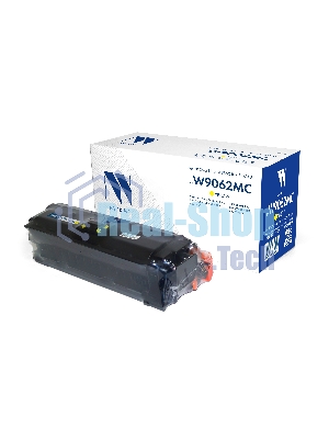 Картридж лазерный NVPrint совместимый NV-W9062MC Yellow для HP Color LaserJet E55040/E57540 (12200k)
