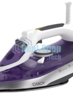 Утюг Candy CI-105 белый/фиолетовый, 2700 Вт, 55 г/мин, 240 г/мин