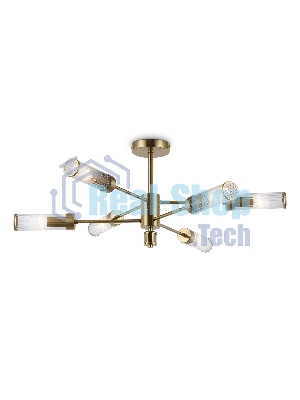 Люстра Ambrella light LH55161/6 BS/CL латунь/прозрачный E14/6 max 40W D830*330