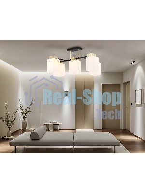 Светильник Ambrella light TR303048/5 BK/GD черный/золото E27/5 max 60W 540*480*270