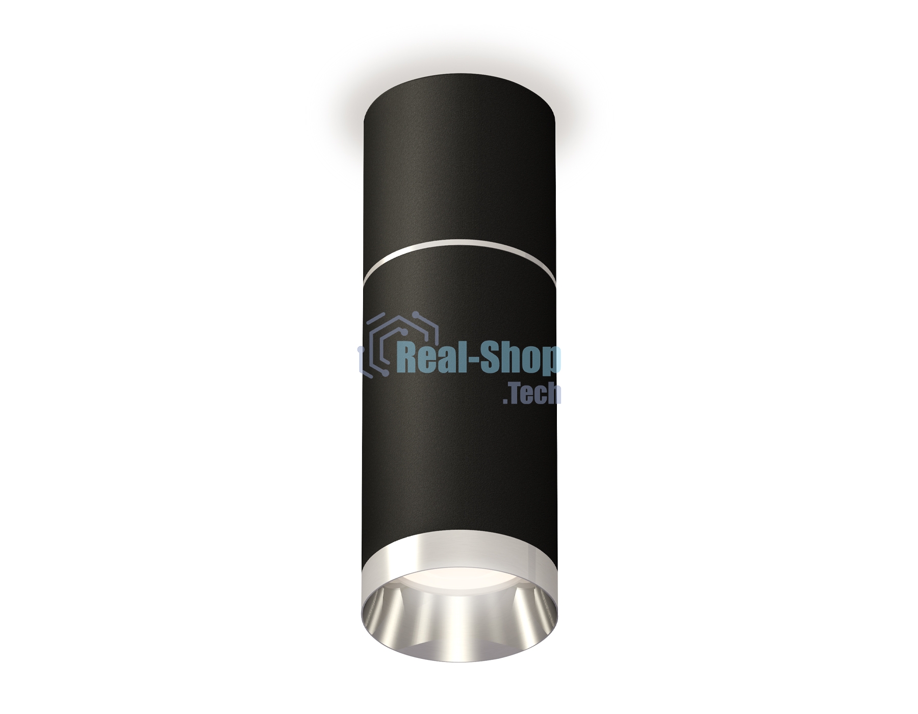 Светильник Ambrella Light XS6323060 SBK/PSL черный песок/серебро полированное MR16 GU5.3 (C6302, A2060, C6323, N6132)